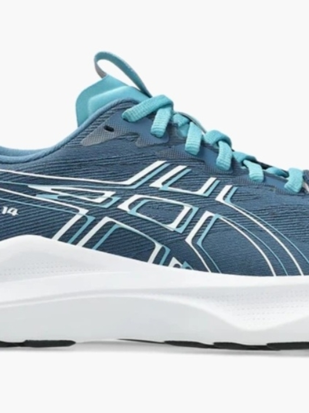 ASICS Blue Athletic Running Shoe